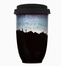 Load image into Gallery viewer, Monsoon Ceramic Mug – 12oz Reusable Cup with Lid
