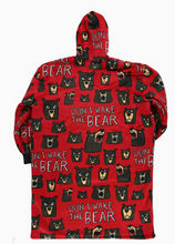 Load image into Gallery viewer, Don&#39;t Wake Bear Blanket Hoodie
