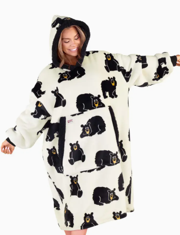 Family Bear Blanket Hoodie