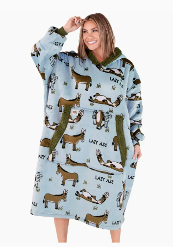Lazy Ass Blanket Hoodie