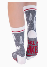 Load image into Gallery viewer, Take A Hike Crew Sock One Size
