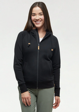 Load image into Gallery viewer, Elm Zip Hoodie Black

