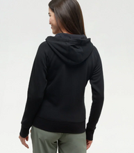 Load image into Gallery viewer, Elm Zip Hoodie Black
