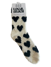 Load image into Gallery viewer, Local Beach Love Collection Heart Cozy Socks
