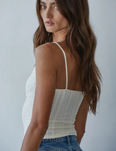Load image into Gallery viewer, Brianna Cami Cream
