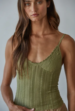Load image into Gallery viewer, Brianna Cami Moss Green

