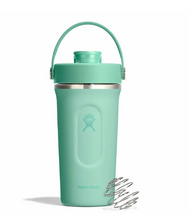 Load image into Gallery viewer, 24 oz Insulated Shaker Bottle Mewrmaid Green
