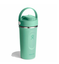 Load image into Gallery viewer, 24 oz Insulated Shaker Bottle Mewrmaid Green
