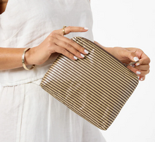 Load image into Gallery viewer, SMALL POUCH Deliciosa Luster/Coconut Reversible
