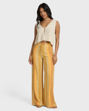 Load image into Gallery viewer, Hazy Daze Elastic Waist Pants Brown Multi
