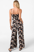 Load image into Gallery viewer, Aiyana Bali Floral Jumper Black
