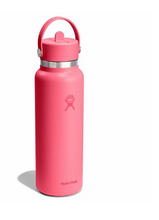 Load image into Gallery viewer, 40 oz Wide Mouth with Flex Straw Cap Popstar Pink
