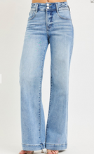 Load image into Gallery viewer, Bow Tie Tummy Control Risen Jeans
