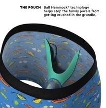 Load image into Gallery viewer, The Bait and Tackle Bass Ball Hammock® Pouch Underwear With Fly
