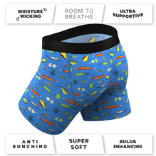Load image into Gallery viewer, The Bait and Tackle Bass Ball Hammock® Pouch Underwear With Fly
