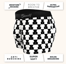 Load image into Gallery viewer, The Chest Mate Checkered Ball Hammock® Pouch Trunks Underwear
