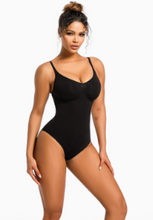 Load image into Gallery viewer, Slim Line Bikini Bodysuit Black
