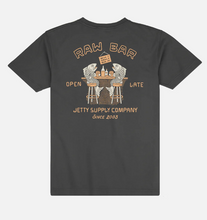 Load image into Gallery viewer, Raw Bar Tee - Pirate Black
