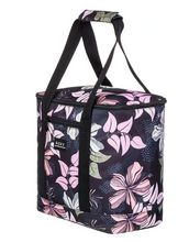 Load image into Gallery viewer, Water Effect Cooler Bag in Anthacite Sunny Floral Swim
