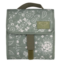 Load image into Gallery viewer, Roxy Smiling Seagulls Lunch Box  Oil Green Boho
