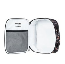 Load image into Gallery viewer, Anthracite Kerala Border Groove Life Lunchbag in Black
