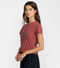 Load image into Gallery viewer, Don't Care 411 Tee Madder Brown
