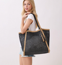 Load image into Gallery viewer, Straw Tote Bag
