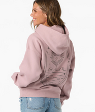 Load image into Gallery viewer, Sunshell Relaxed Hoodie Orchid
