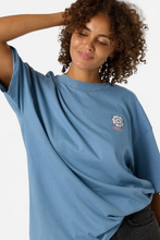 Load image into Gallery viewer, Adorned Oversized Tee Captain's Blue
