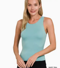 Load image into Gallery viewer, Everyday High neck Double Layer Tank
