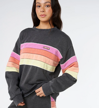 Load image into Gallery viewer, Surf Revival Relaxed Crew Washed Black
