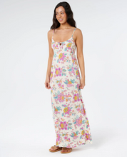 Load image into Gallery viewer, Half Moon Bay Shirred Side Maxi Dress

