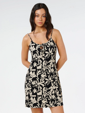 Load image into Gallery viewer, Surf Dreams Printed Rib Mini Dress
