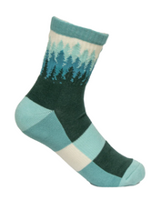 Load image into Gallery viewer, Pine Cascade Quarter Sock
