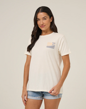 Load image into Gallery viewer, Rise And Smile Boyfriend Tee - Off White
