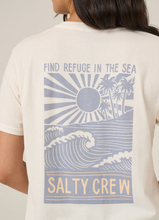 Load image into Gallery viewer, Rise And Smile Boyfriend Tee - Off White

