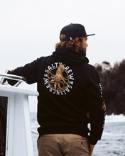 Load image into Gallery viewer, Tentacles Fleece Hoodie - Black
