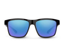 Load image into Gallery viewer, A-Team Black + Polarized Blue Mirror Lens
