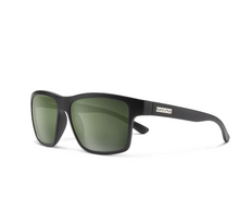 Load image into Gallery viewer, A-Team Matte Black + Polarized Gray Green Lens
