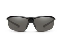 Load image into Gallery viewer, Zephyr Black + Polarized Gray Lens
