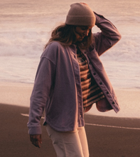 Load image into Gallery viewer, Eden Knit Shirt - Seafog
