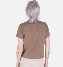 Load image into Gallery viewer, Mermaid Moon Heavyweight Tee - Brown
