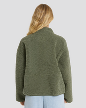 Load image into Gallery viewer, Camper Reversible Fleece Jacket Canteen
