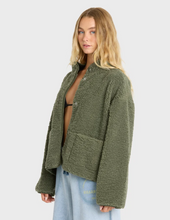 Load image into Gallery viewer, Camper Reversible Fleece Jacket Canteen
