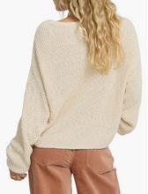 Load image into Gallery viewer, Open Air Crewneck Sweater White Cap

