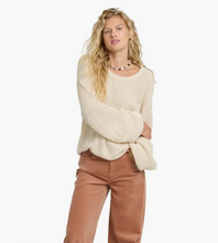 Load image into Gallery viewer, Open Air Crewneck Sweater White Cap
