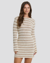 Load image into Gallery viewer, Raye Mini Dress Cobblestone
