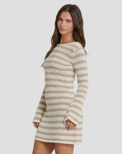 Load image into Gallery viewer, Raye Mini Dress Cobblestone
