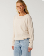 Load image into Gallery viewer, Emily Sweater Ecru Marle
