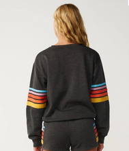 Load image into Gallery viewer, Surf Revival Relaxed Crew Washed Black

